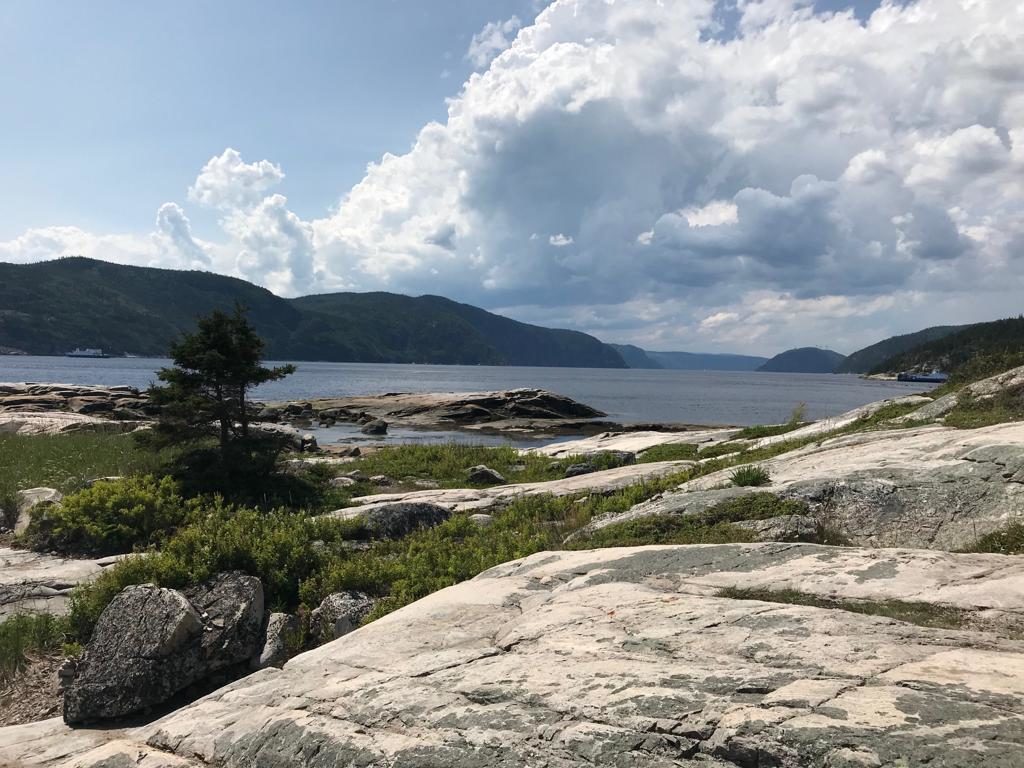 promenade sentier de la Pointe-de-L’Islet Tadoussac